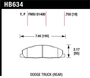 Dodge Ram 2500 Brake Pads - Rear - Hawk Performance - LTS - `09-`14